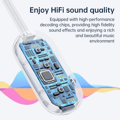 Adaptador de audio inalámbrico BT-13 2 en 1 para coche, receptor y transmisor de audio de 3,5 mm (blanco)