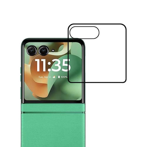 Película de vidrio templado curvado HD con pegamento 3D para Motorola Razr 60