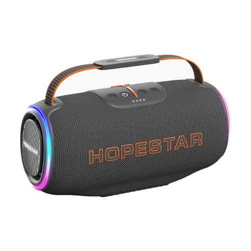 Altavoz Bluetooth portátil HOPESTAR H88 de 70 W para exteriores, resistente al agua, compatible con TF/AUX/USB/TWS (gris)