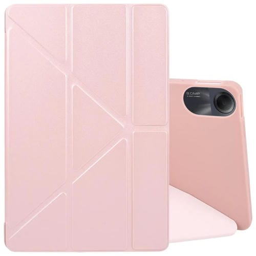 Funda de silicona deformable para Xiaomi Redmi Pad 2 (oro rosa)