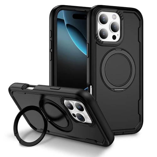 Funda protectora MagSafe para iPhone 16 Pro Max (negra)