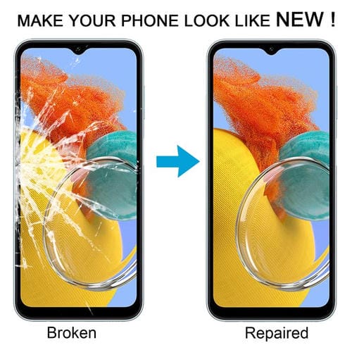 Glass Lens Outer Samsung Galaxy M14 4G SM-M145FB with OCA Adhesive (10 Units)