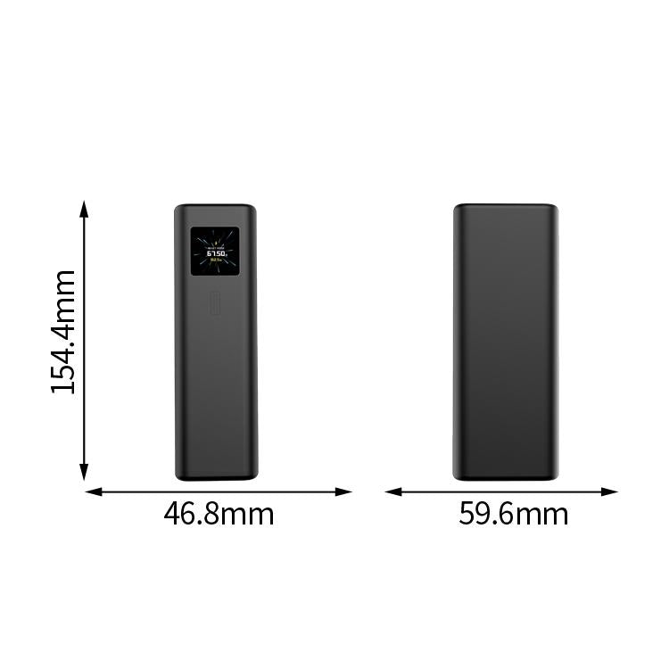 Funda protectora de silicona para batería externa CUKTECH 15 Ultra de 25000 mAh y 210 W (rosa)