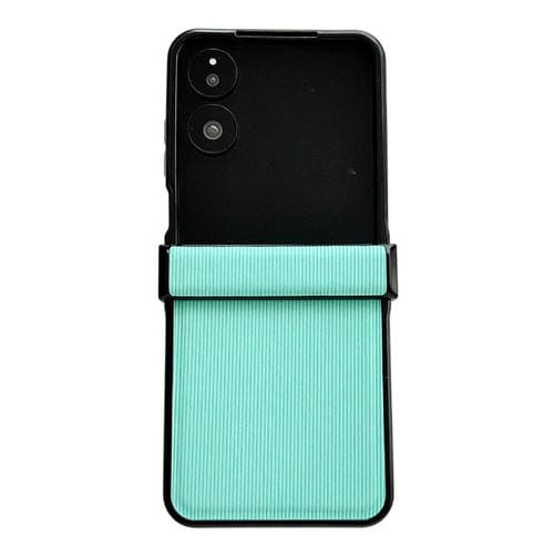 Funda protectora de tres piezas con textura vertical para Xiaomi Mix Flip 2 (verde)