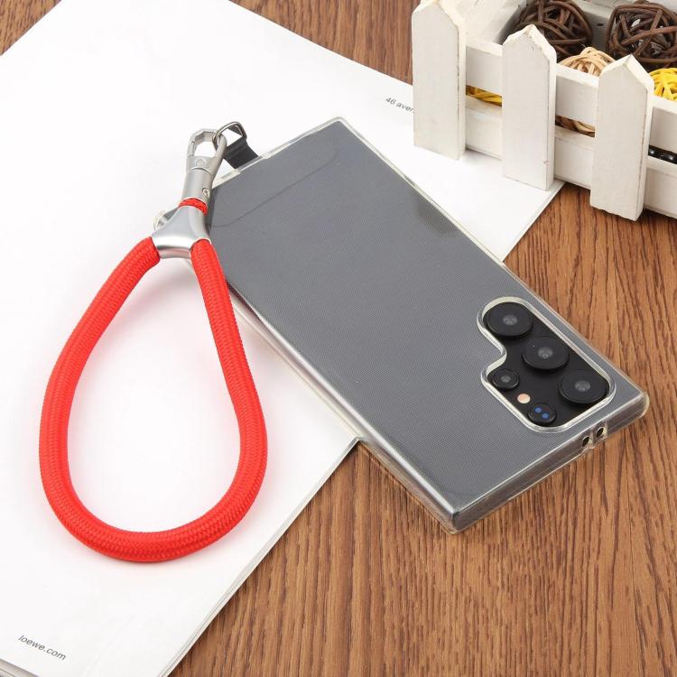 8mm Adjustable Silver Buckle Wrist Short Strap Anti-lost Mobile Phone Lanyard(Dark Grey)