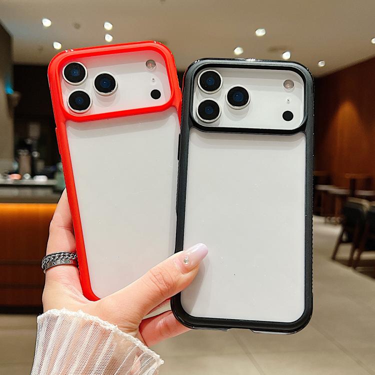 Funda de acrílico TPU transparente con borde liso para Samsung Galaxy S25/S24 5G (marrón)