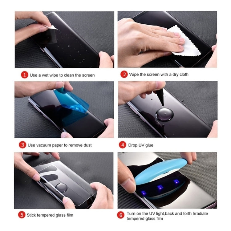 Para Huawei Mate 40 / Mate 40e 5g / Mate 40e 4g 9h 3D Pantalla completa Curved UV película protectora