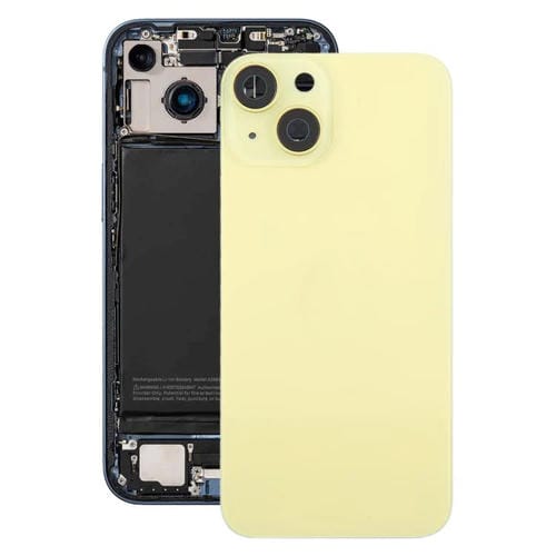 Cover Posteriore della Batteria con Cornice Centrale Apple iPhone 14 (Cina) (Gialla)