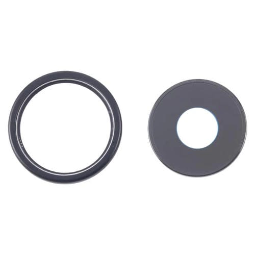 Housse d'objectif d'appareil photo arrière Apple iPhone 16e (Noir)