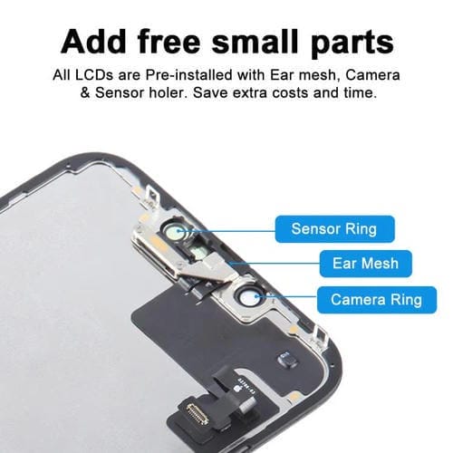 Schermo LCD Originale Apple iPhone 16e Assemblaggio Completo