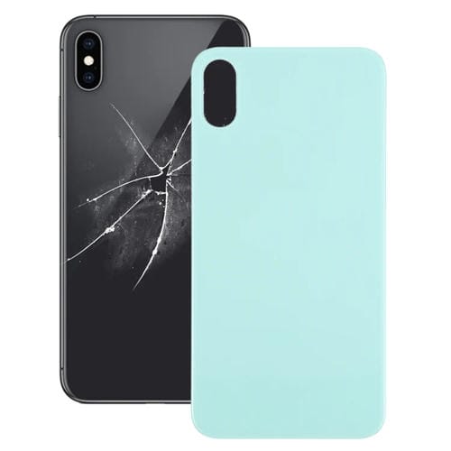 Back Battery Cover Apple iPhone X / Xs with hole Camera easy (Green)