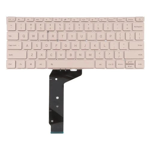 Hintergrundbeleuchtete Tastatur Xiaomi Mi Notebook Air 12.5 Version USA (Gold)