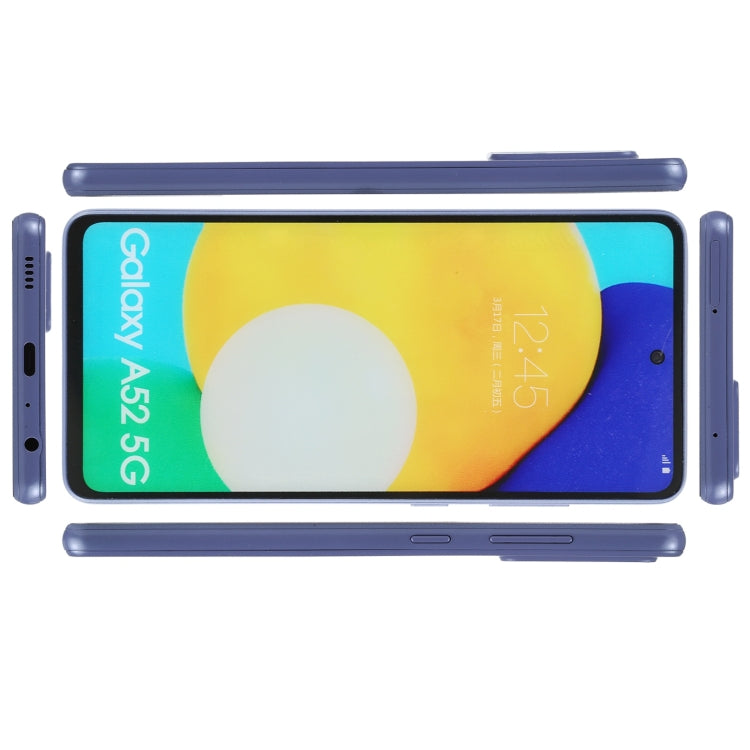 Para Samsung Galaxy A52 5G Pantalla a color Modelo de pantalla ficticia falsa que no funciona (Púrpura)