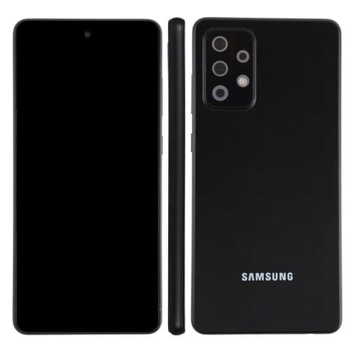 Para Samsung Galaxy A72 5G Pantalla negra Modelo de pantalla ficticia falsa que no funciona (Negro)