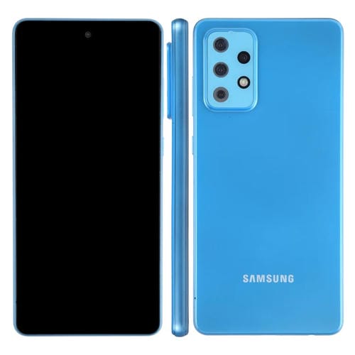 Para Samsung Galaxy A72 5G Pantalla negra Modelo de pantalla ficticia falsa que no funciona (Azul)