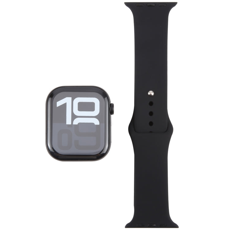 Modelo Pantalla Falsa sin Función con Pantalla a Color para Apple Watch Series 10 de 46mm (Negro)