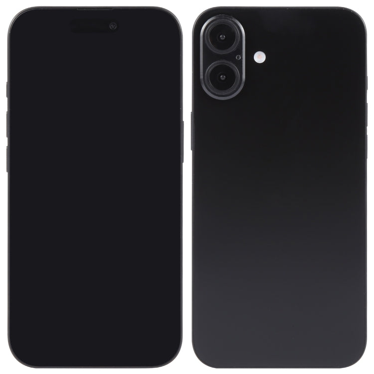 Modelo de Pantalla Falsa para iPhone 16 (Negro) sin Función
