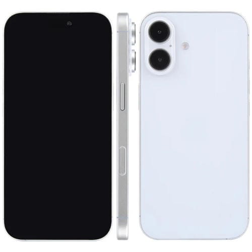 Modelo de Pantalla Falsa para iPhone 16 Plus (Blanco) sin Función