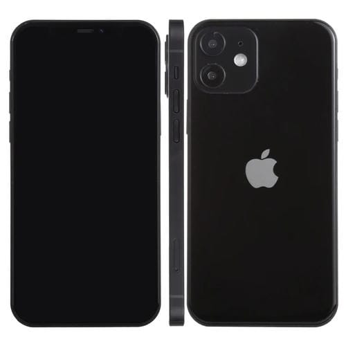 Para iPhone 12 mini Pantalla negra Modelo de pantalla ficticia falsa que no funciona, versión ligera (negro)