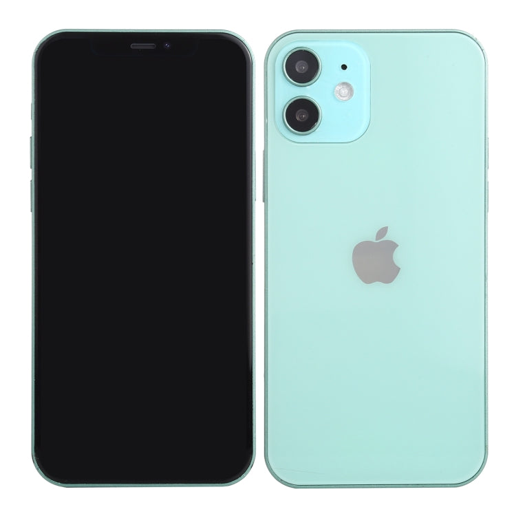 Para iPhone 12 mini Pantalla negra Modelo de pantalla ficticia falsa que no funciona, versión ligera (verde)