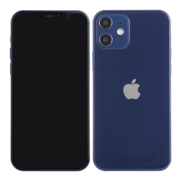 Para iPhone 12 Pantalla negra Modelo de pantalla ficticia falsa que no funciona, versión ligera (azul)