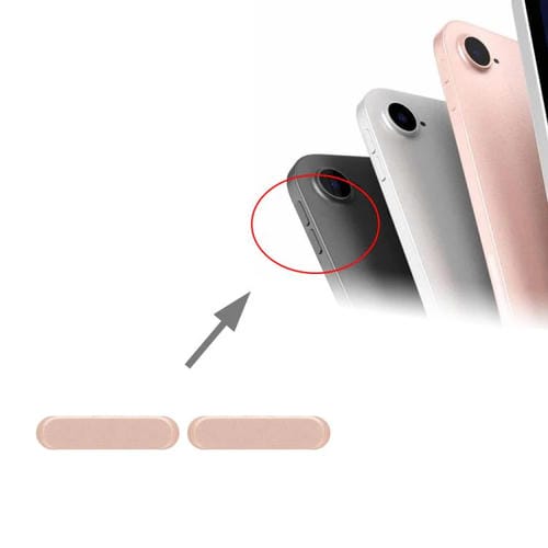 Botão de Controlo de Volume Apple iPad Mini 6 (2021) (Dourado)