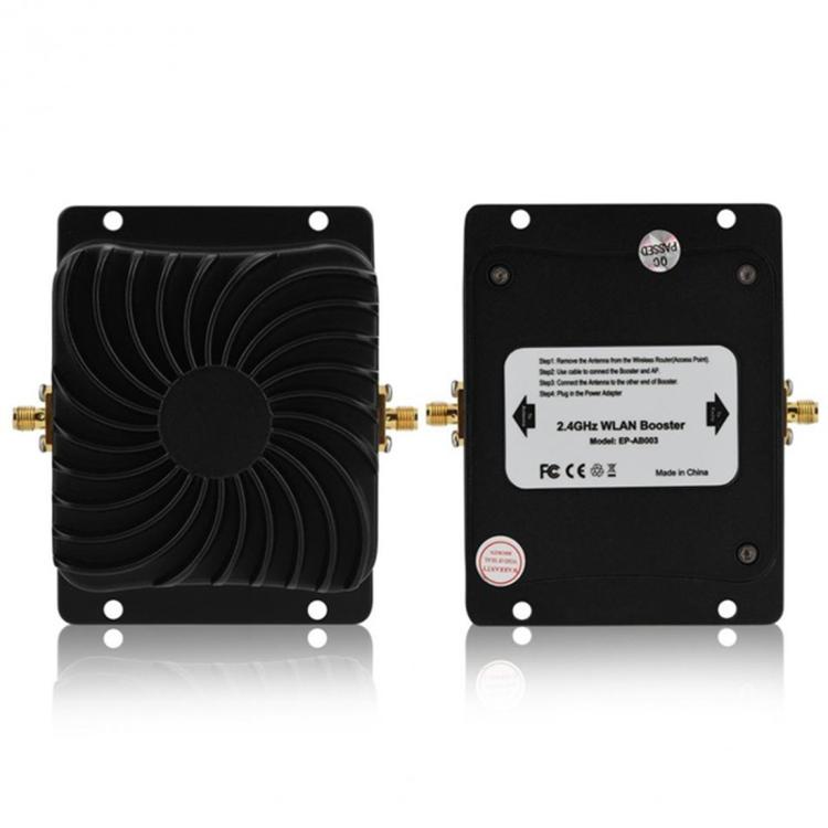 Amplificador de Señal WIFI Edup EP-AB003 8W 2,4 GHz con Antena para Enrutador Inalámbrico Enchufe Estadounidense