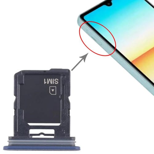 Tabuleiro Cartão SIM e Micro SD Sony Xperia Ace III (Azul)