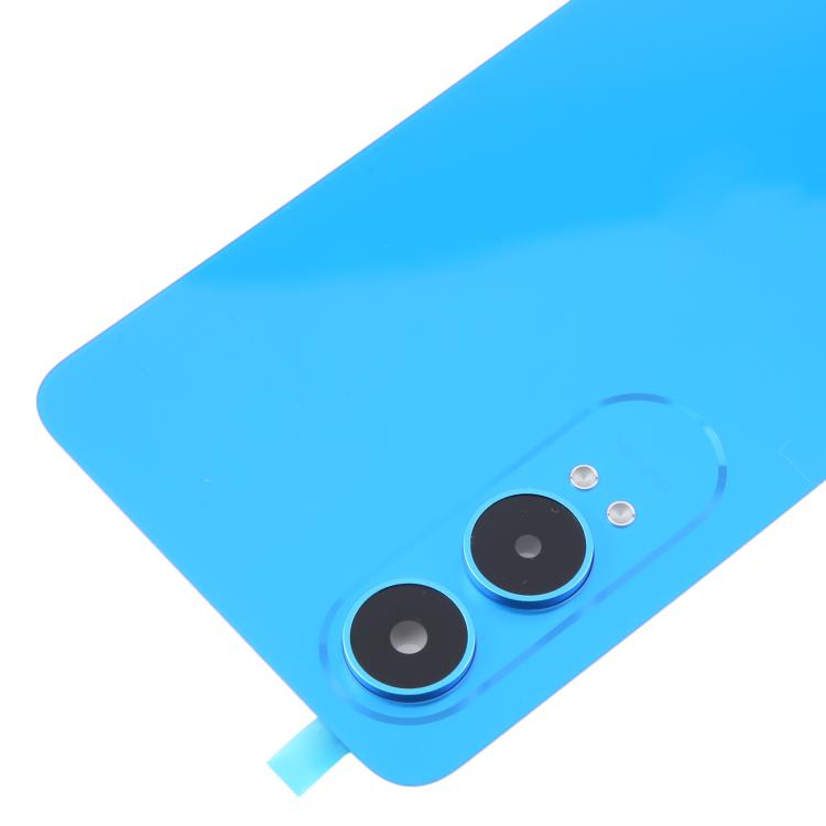 Coque Arrière en Plastique avec Couvercle d'Objectif d'Appareil Photo OnePlus Nord CE4 Lite (Bleu)