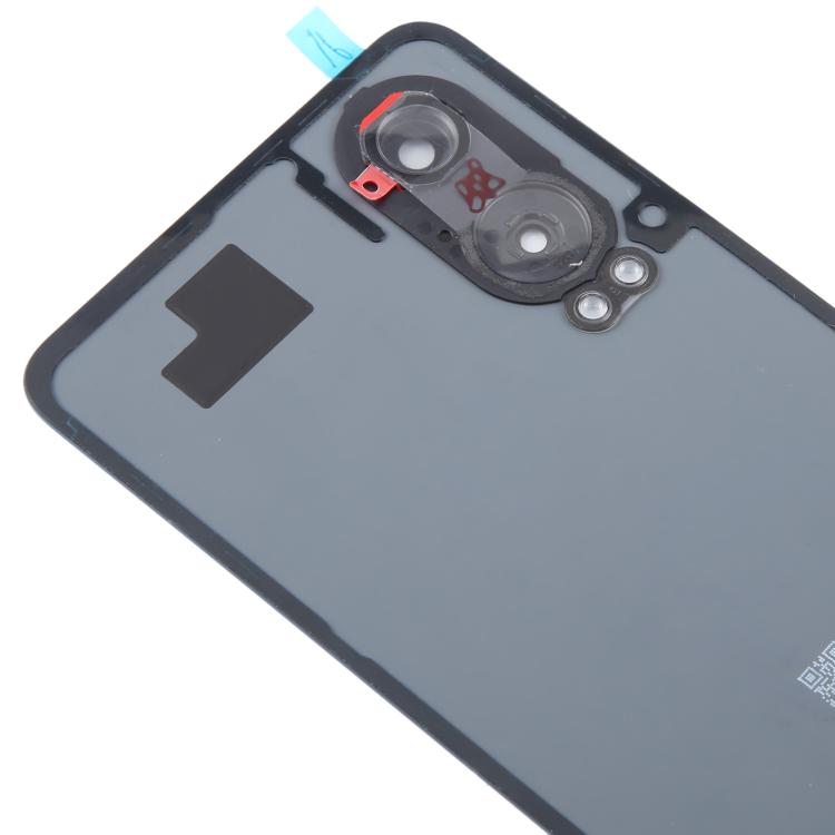 Coque Arrière en Plastique avec Couvercle d'Objectif d'Appareil Photo OnePlus Nord CE4 Lite (Bleu)