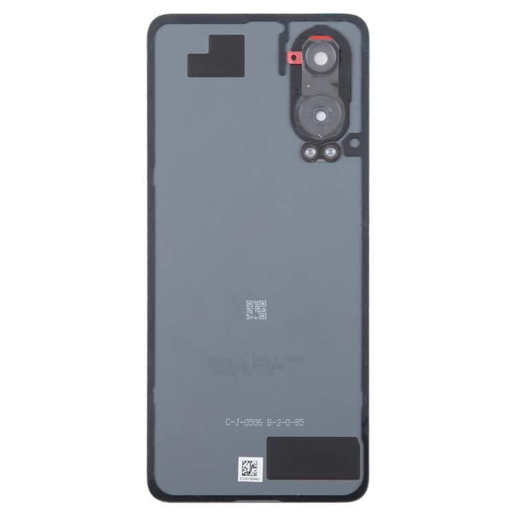 Coque Arrière en Plastique avec Couvercle d'Objectif d'Appareil Photo OnePlus Nord CE4 Lite