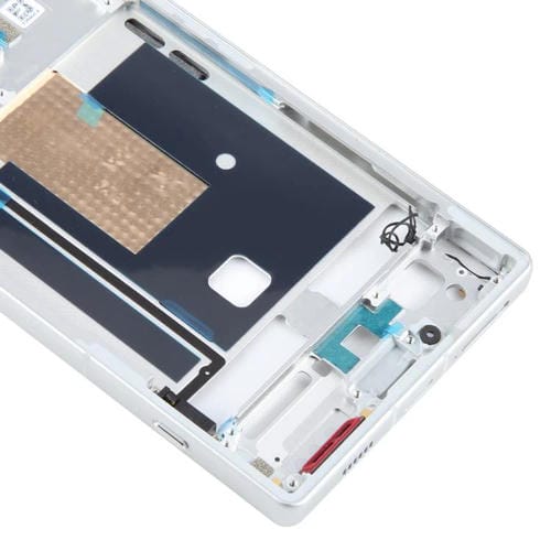 Painel Central e Moldura para ZTE Nubia Z70 Ultra NX733J NX736J (Prateado)