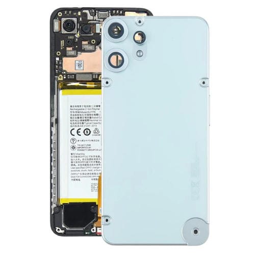 Tapa Trasera Original para Nothing Phone 2 Pro con Protector de Lente de Cámara (Verde)