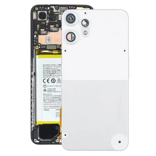 Tapa Trasera Original para Nothing Phone 2 Pro con Tapa para Lente de Cámara