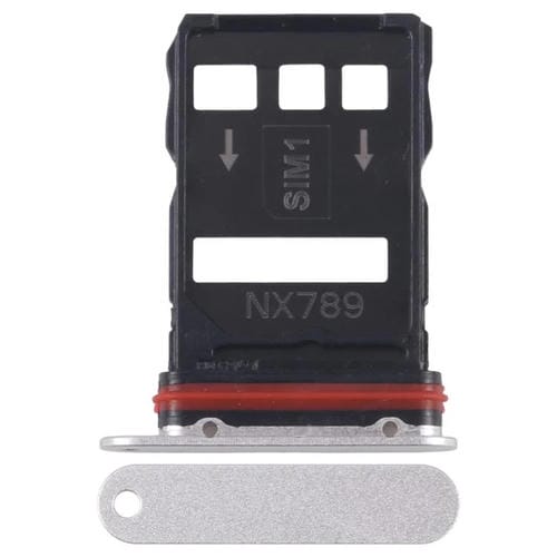 Plateau Carte SIM pour ZTE Nubia Red Magic 10 Pro (Argent)