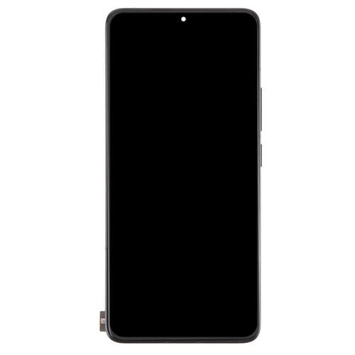 Ecrã Completo AMOLED Original para Xiaomi Poco F6 Pro com Moldura (Preto)