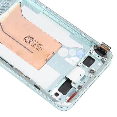 Schermo Completo AMOLED Originale per Xiaomi 14 Pro con Cornice (Verde)