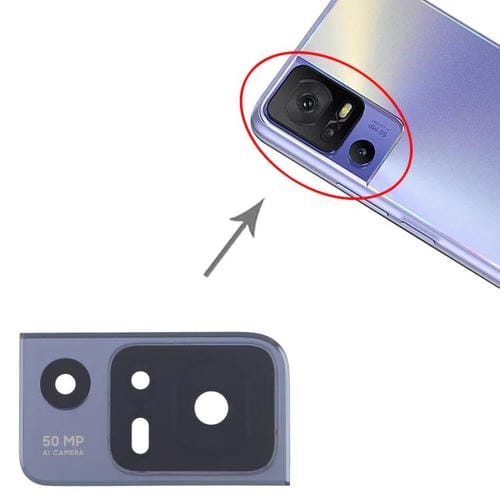 Rear Camera Lens TCL 40 SE T610K (Black)