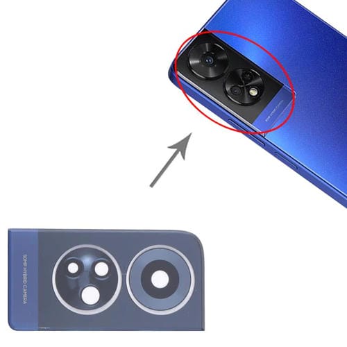 Rear Camera Lens TCL 50 5G (Black)