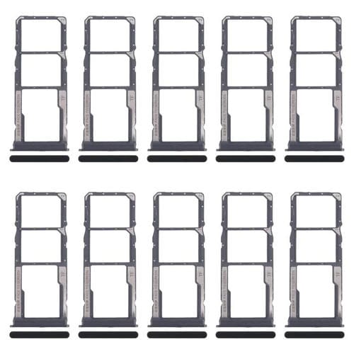 SIM Card Tray + Micro SD Xiaomi Redmi 14R 5G (10 Units) (Black)