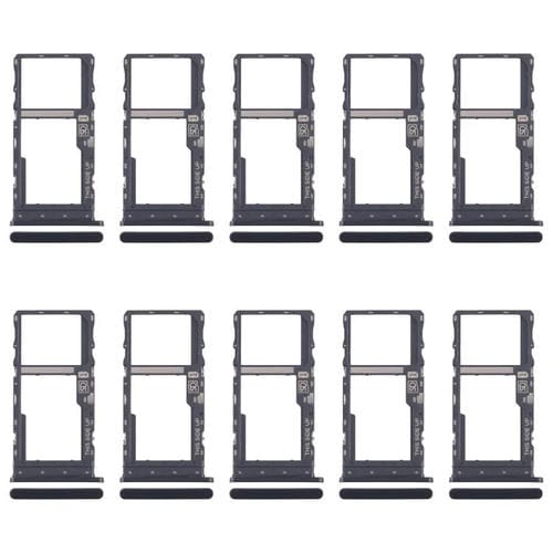 Vassoio Scheda SIM e Micro SD Motorola Moto G 2022 (10 Unità) (Nera)