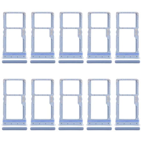 Vassoio Scheda SIM e Micro SD Motorola Moto G31 XT2173-3 (10 Unità) (Blu)