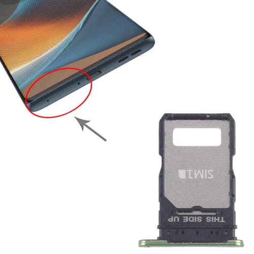 SIM-Kartenfach Motorola Edge 50 Fusion (10 Stück) (Grün)