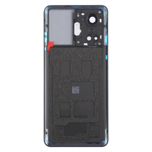 Coque arrière Realme GT3 Couverture de lentille de caméra (noire)