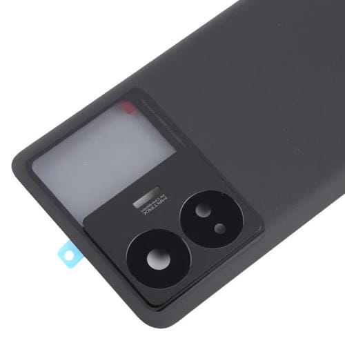 Coque arrière Realme GT3 Couverture de lentille de caméra (noire)