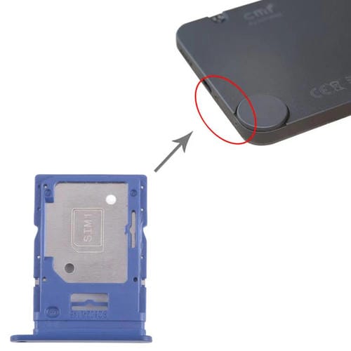 SIM Card and Micro SD Tray Nothing Phone 1 (Blue)