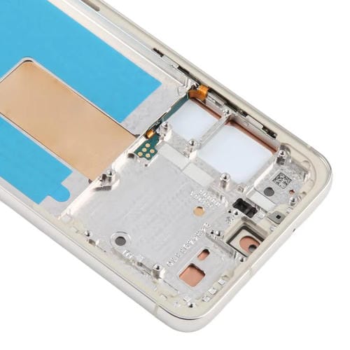 Pantalla LCD TFT de 5,96 pulgadas para Samsung Galaxy S23 SM-S911B, versión UE, digitalizador completo con marco, sin identificación de huellas dactilares (plateado)