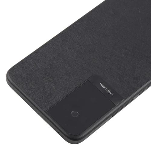 Carcasa trasera original con tapa para lente de cámara TCL K24 (negra)