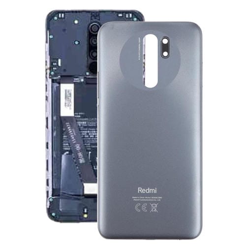 Carcasa trasera de plástico OEM para Xiaomi Redmi 9 (gris)
