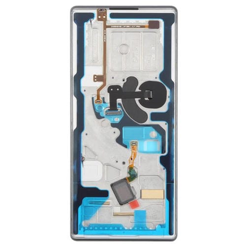 Carcasa frontal original para LG Wing 5G, marco LCD, placa de bisel